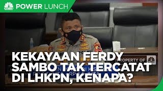 Misteri, Harta Kekayaan Ferdy Sambo Tak Tercatat di LHKPN