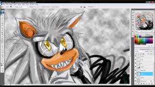 SpeedPaint --Afoid The Hedgehog -- [Darkness]