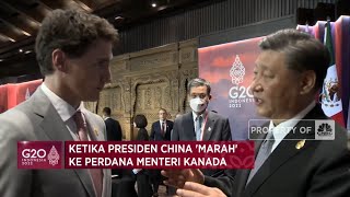 Momen Xi Jinping "Marah" ke PM Kanada di KTT G20