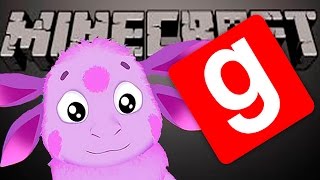 МАЙНКРАФТ ЛУНТИК - Garrys Mod (СМЕРТЕЛЬНЫЙ ЗАБЕГ в Minecraft)