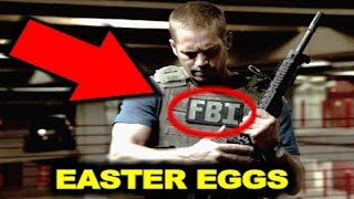 20+ EASTER EGGS IN FAST AND FURIOUS 7 ( REFERENCES, SIMILARITIES )