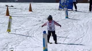 Chiara am Kinderskirennen