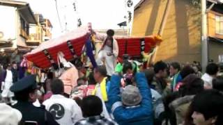 平成23年　能地春祭り　二丁目　三丁目　練り回し