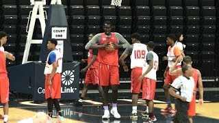 7'5 Tacko Fall is IMPOSSIBLE to Guard - NBPA Top 100 Highlights