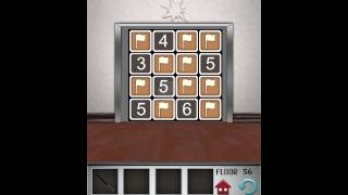 Floor 56, 100 Floors! Game Walkthrough/ Level Solution!