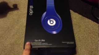 Обзор наушников: Beats By Dre Studio blue 2012 | Тест камеры iphone 5
