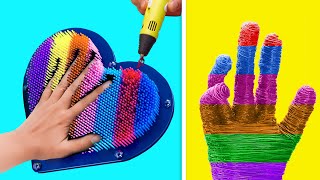 PULPEN 3D UNTUK MEMPERBAIKI MAINAN DAN IDE BERGUNA LAINNYA || Trik Parenting DIY oleh 123 GO Like!