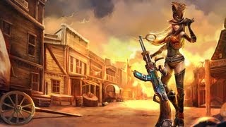 LOL / Aspecto Caitlyn Sherif / Sheriff Caitlyn Skin