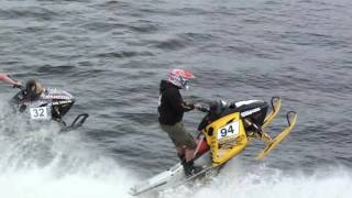 After Ski Team Watercross Skellefteå 2016 Snöskoter på vatten