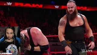 WWE Raw 11/27/17 Braun comes for Kane
