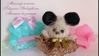 Мышка норушка. Связать  спицами игрушку Мышь ,крыса - символ 2020г. Ratón amigurumi tejido a crochet