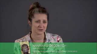Hannah Moscovitch, winner of the 2014 Trillium Book Award
