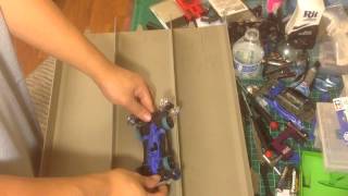 Tamiya mini 4WD Motor Shaft Roller Mounting Tutorial Part 1/2