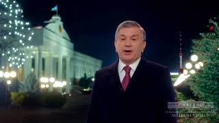 Shavkat Miromonovich Uzbekistan axlini yangi yil bilan tabrikladi