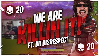 TSM Kraftyy - 33 KILLS TOTAL WITH DR. DISRESPECT! (Fortnite BR Full Match)