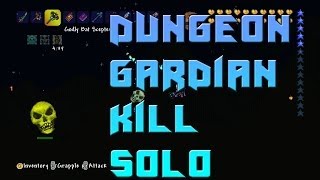 Terraria xbox Dungeon Guardian Kill solo