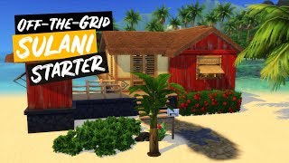 ? Off-the-Grid Sulani Starter ? | Speed Build | The Sims 4