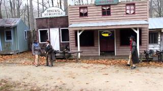 Tweetsie Snowy Daring Daylight Train Robbery 10-29-11 Part 1