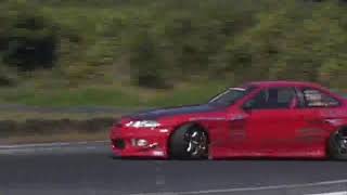 Track and street drifting in japan