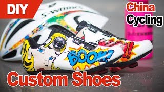 DIY $70 Custom Chinese Road Bike Shoes