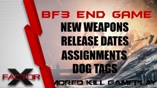 End Game Battlefield 3 Release info, dog tags, achievements and new weapons (Armored Kill gameplay)