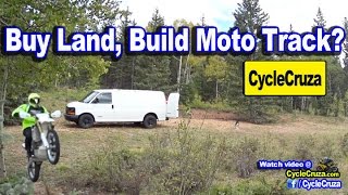 Buy Land and Build Motorcycle Track? | MotoVlog