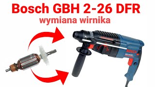 Naprawa młotowiertarki Bosh GBH 2-26 DFR