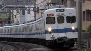 [初期顔最後の一編成・8111F] 東武鉄道8000系 8111F＋8142F [20110417_1723,1735]