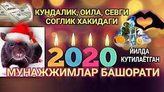 2020 ЙИЛ УЧУН МУНАЖЖИМЛАР БАШОРАТИ
