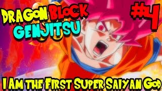 I AM THE FIRST SUPER SAIYAN GOD! | Dragon Block Genjitsu (Minecraft Modpack) - Episode 4