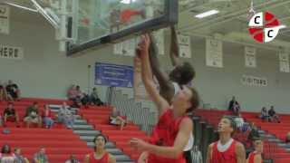 TJ Haws delivers SICK behind the back pass for buzzer beating dunk