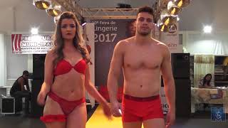 Desfile da 10ª Feira de Lingerie em Nova Resende...