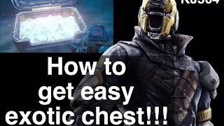 "DESTINY" BEST WAY TO EXOTIC CHEST!