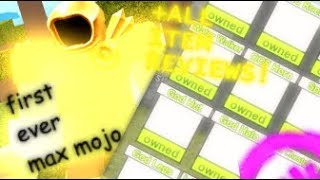 *GOD ARMOR!* BOOGA BOOGA - FIRST MAX MOJO LEGIT & ALL ITEM REVIEW! (24 HOURS) #1