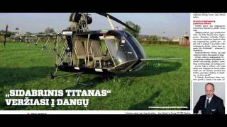 Lietuviškas sraigtasparnis Sidabrinis Titanas VR-555