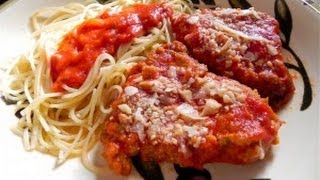 How to Cook Classic Italian Chicken Parmesan on SimplyDelicious Living.TV