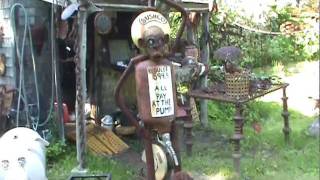 scrap metal artist in maine part 1