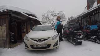 Arctic z1 снегоход, GoPro 5