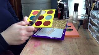 How to depot cardboard palettes (Juvia's Place, Morphe, etc.) with NO HEAT!