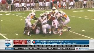NFL Network Goes In-Depth On Huff During Draft