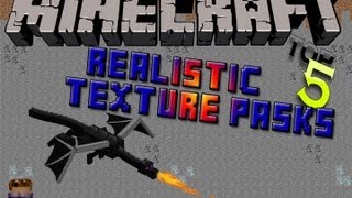 Top 5 Minecraft Realistic Texture Packs 1.4.7