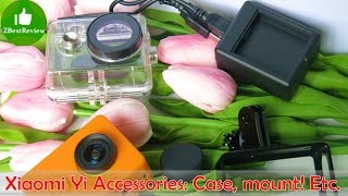 ✔ Аксессуары для Xiaomi Yi, бокс, чехлы, крепление, зарядка. Accessories!