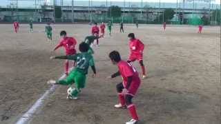 川越高校VS札幌新陽高校 B 後半 20121224
