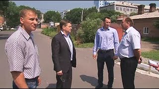 Глава администрации Евгений Корж проинспектировал окраину города