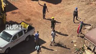 Sudan: Protests turn violent as security forces fire tear gas at demonstrators in Khartoum