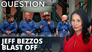Bezos’s Blue Origin billionaire space stunt