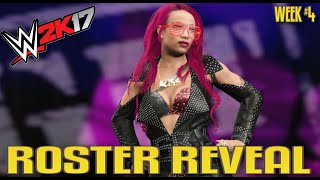 WWE 2K17 Roster Reveal Week #4 - 29 NEW SUPERSTARS REVEALED & BILL GOLDBERG FULL WCW ENTRANCE!