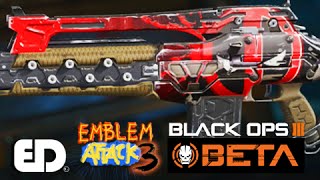 Black Ops 3: DEADPOOL Theme Paint Job (Emblem Attack 3)