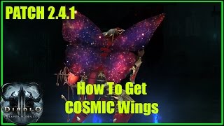 [Diablo3] Patch 2.4.1 New Wings (COSMIC WINGS) (2.4.1 ptr)
