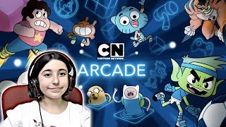 Cartoon Network Arcade gameplay Watch, Play, and Collect